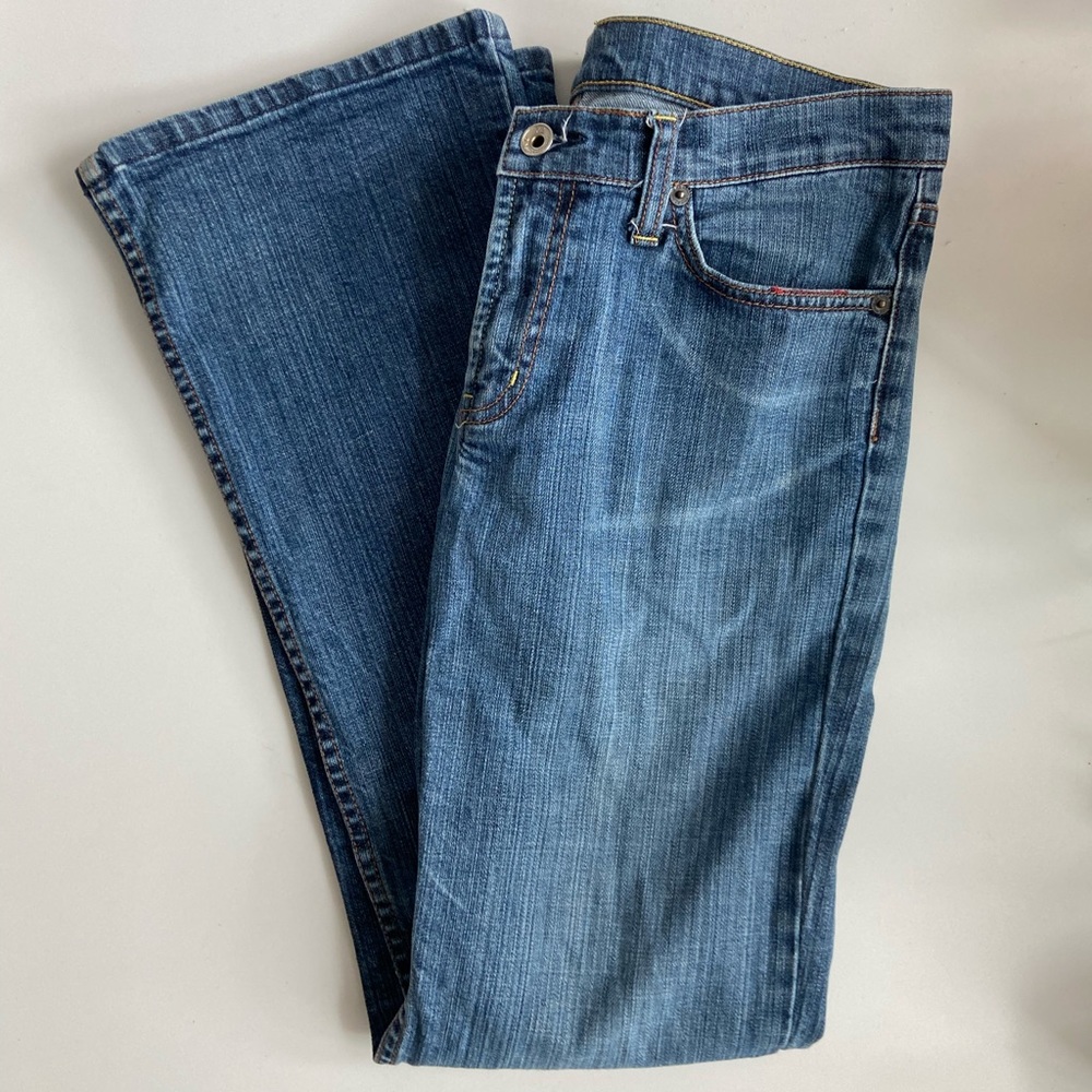XS denim laboratory blue bootcut jeans size 6